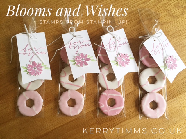 blooms and wishes stamps kerry timms stampin up handmade card card making scrapbook memories creative papercraft craft crafts create class gloucester flowers wedding favour treat