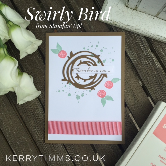 swirly bird stamp set kerry timms cardmaking scrapbooking papercraft class gloucester handmade cared thankyou craft create creative crafts hobby female wedding invitations bespoke 