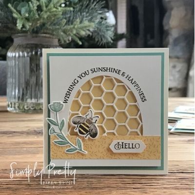 It's a Bee Stamp And Die Set!