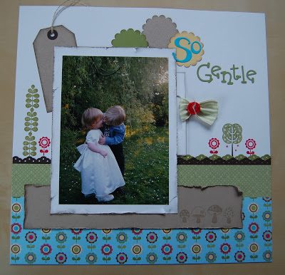 Second Layout for the Scrapbooking Class