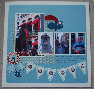 Scrapbooking with Bunting!