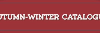 The new Autumn/Winter Catalogue is here!