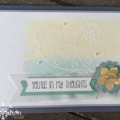 Flowering Flourishes Watercolouring