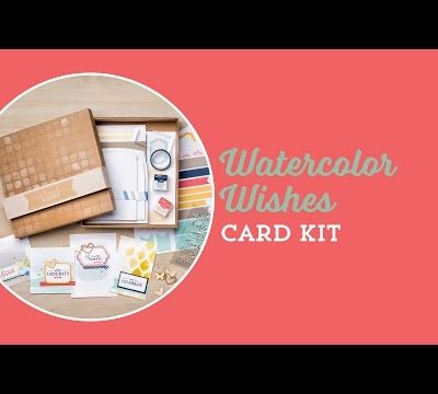 Watercolor Wishes Card Kit by Stampin’ Up!