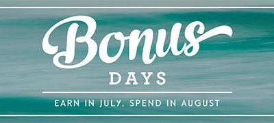 New Bonus Days Coupons are here…..