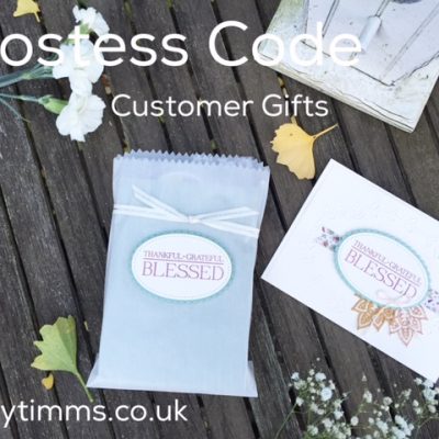 Hostess Code Customer Gifts