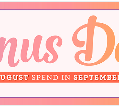 Bonus Days are back with an EXCLUSIVE Bundle too….
