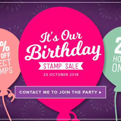 The Birthday Stamp Sale is coming tomorrow…..