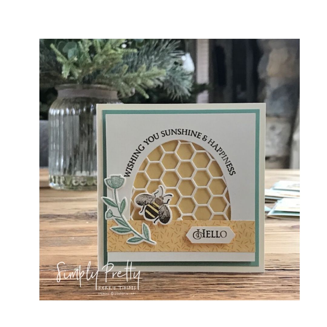 Introducing the new “Honey Bee” stamp set from Stampin’ Up!