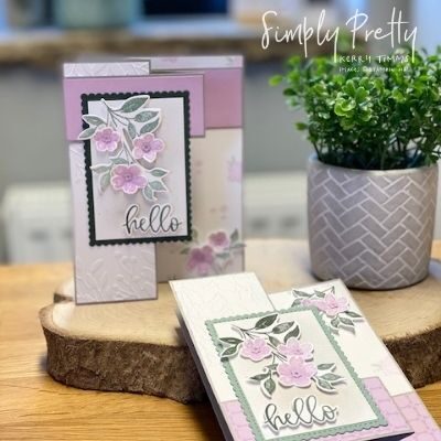 Using the Flowers from the Sweet as a Peach Stamp Set from Stampin’ Up!