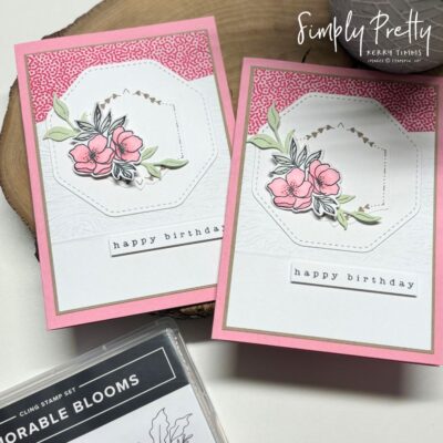 New Memorable Blooms stamps from Stampin’ Up!